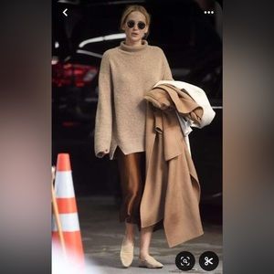 Abercrombie & Fitch Copper Satin Slip Dress